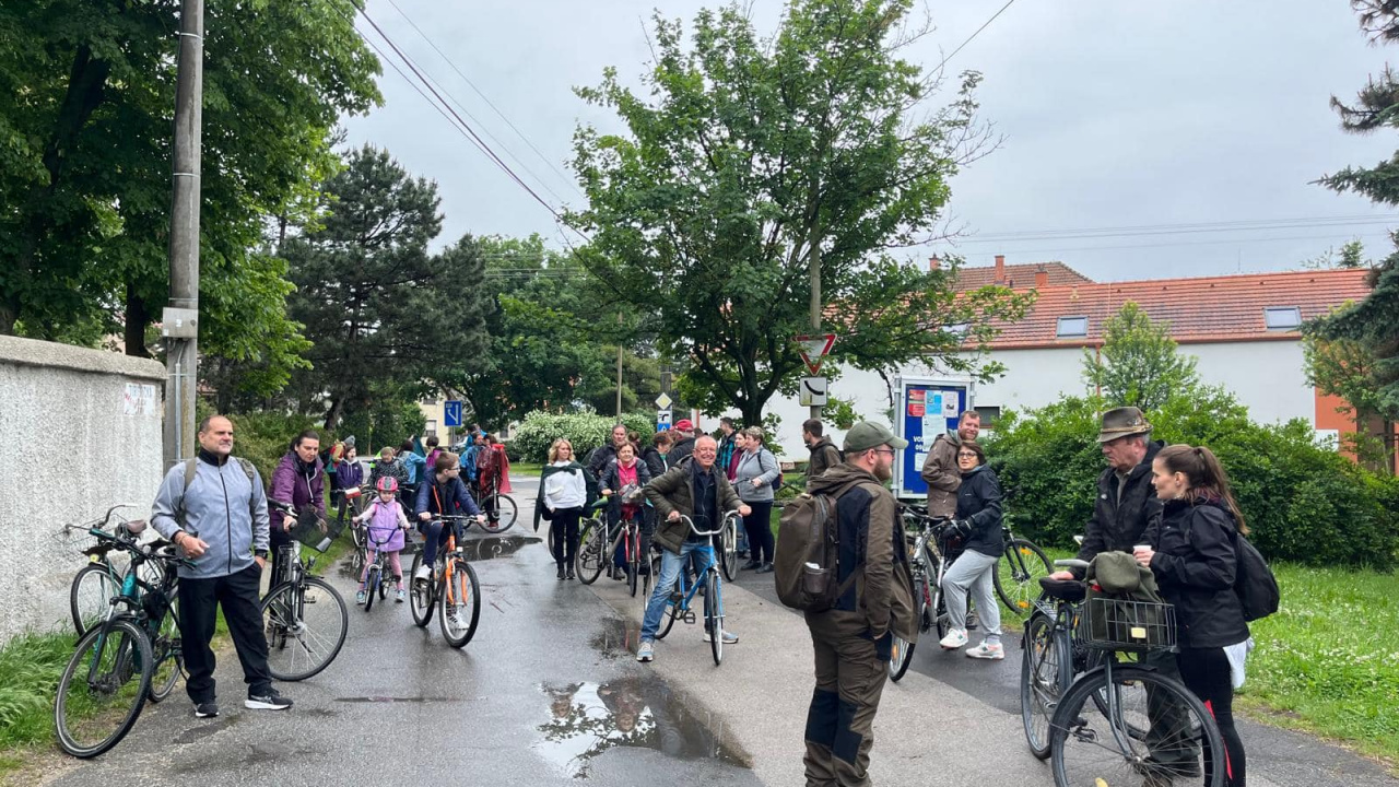 Bicyklovanie po čunovskom chotári 2024 