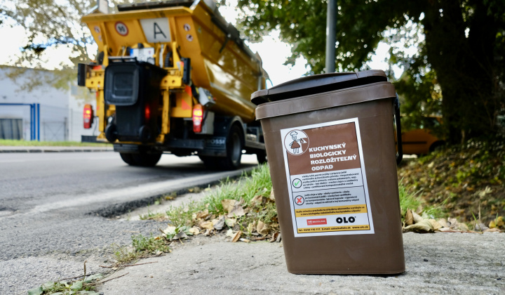 Fotka - OLO informuje- odvoz kuchynského bioodpadu od 30. marca 2026 
